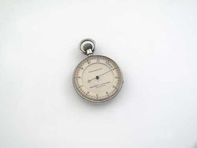 Appraisal: A Victorian pocket pedometer calibrated from - miles the dial