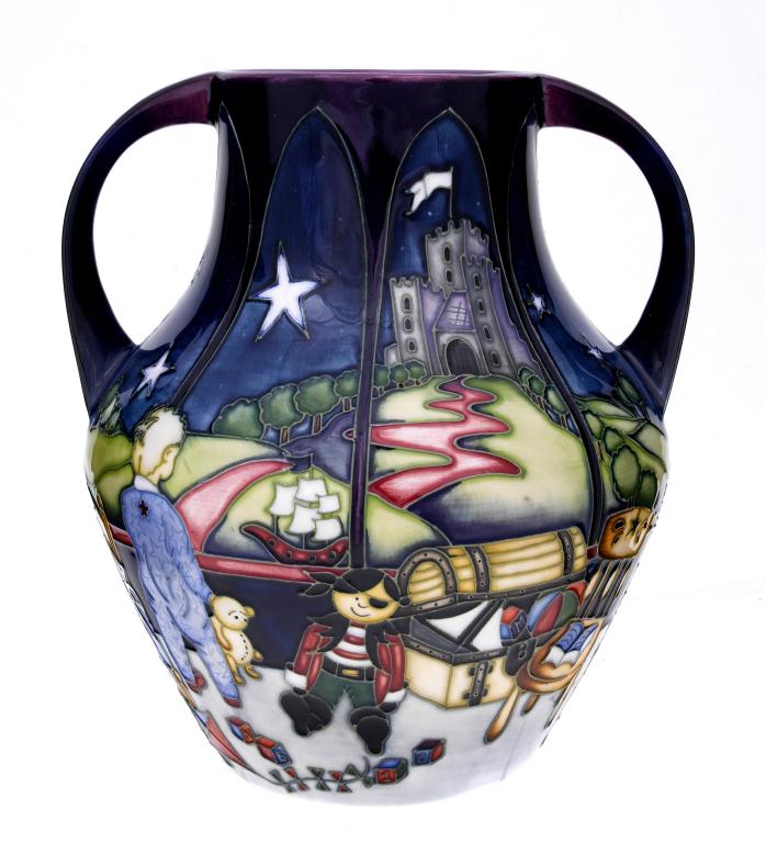 Appraisal: A MOORCROFT TWINKLE TWINKLE LITTLE STAR VASE DESIGNED BY NICOLA