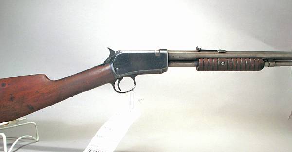 Appraisal: A Winchester Model slide action rifle Serial no for Short