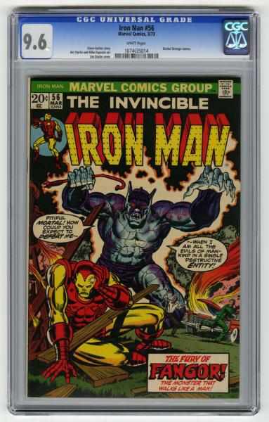 Appraisal: Iron Man CGC Marvel Comics Click for full description