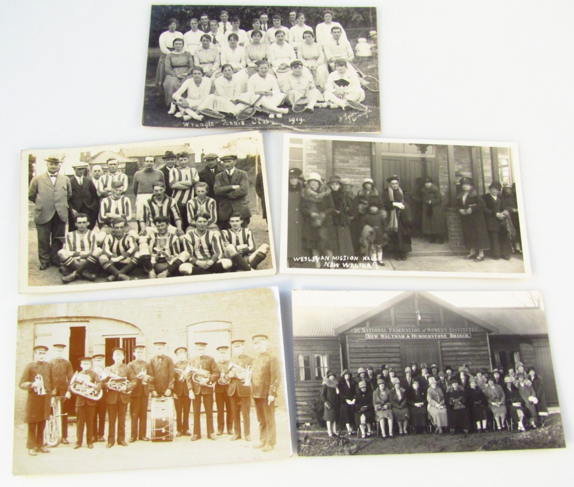 Appraisal: Various early thC postcards Lincolnshire related and other to include