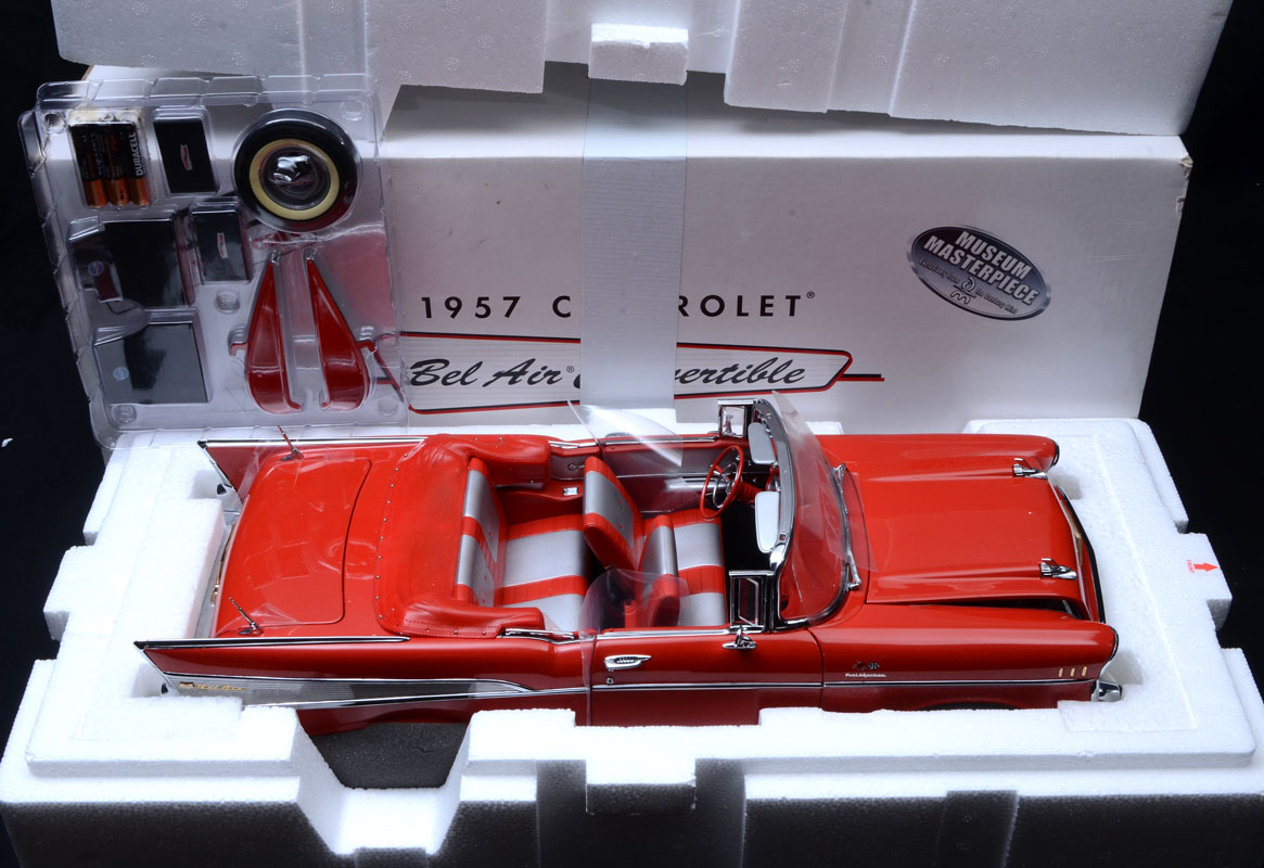 Appraisal: DANBURY MINT CHEVY BEL AIR SCALE MODEL From the Danbury