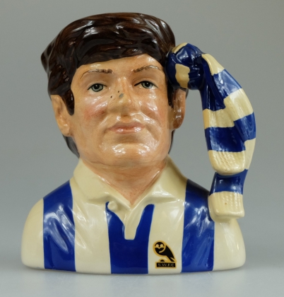 Appraisal: Royal Doulton intermediate character jug Sheffield Wednesday D from the