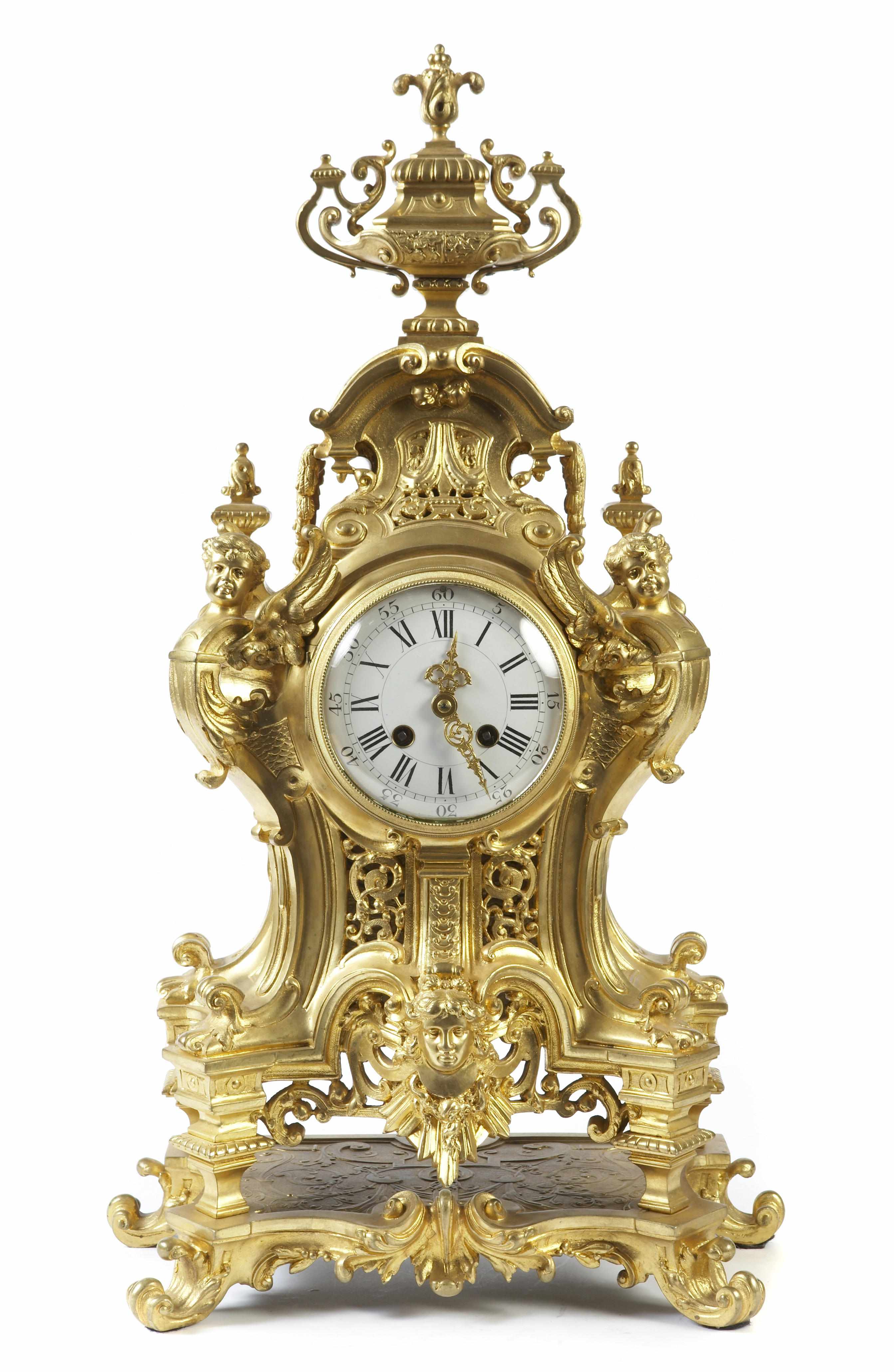 Appraisal: Property of various owners A Louis XV style gilt bronze