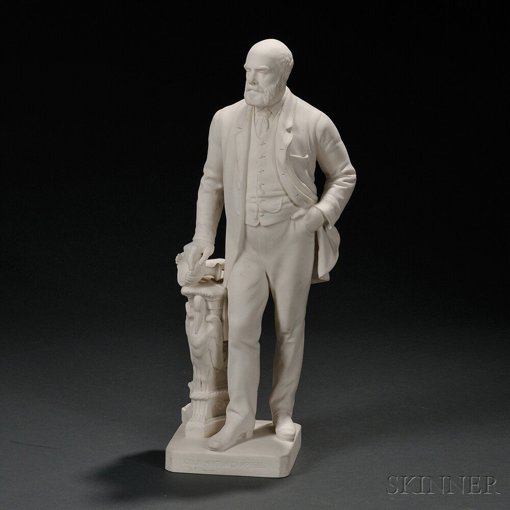 Appraisal: Parian Model of Colin Minton Campbell England c attributed to