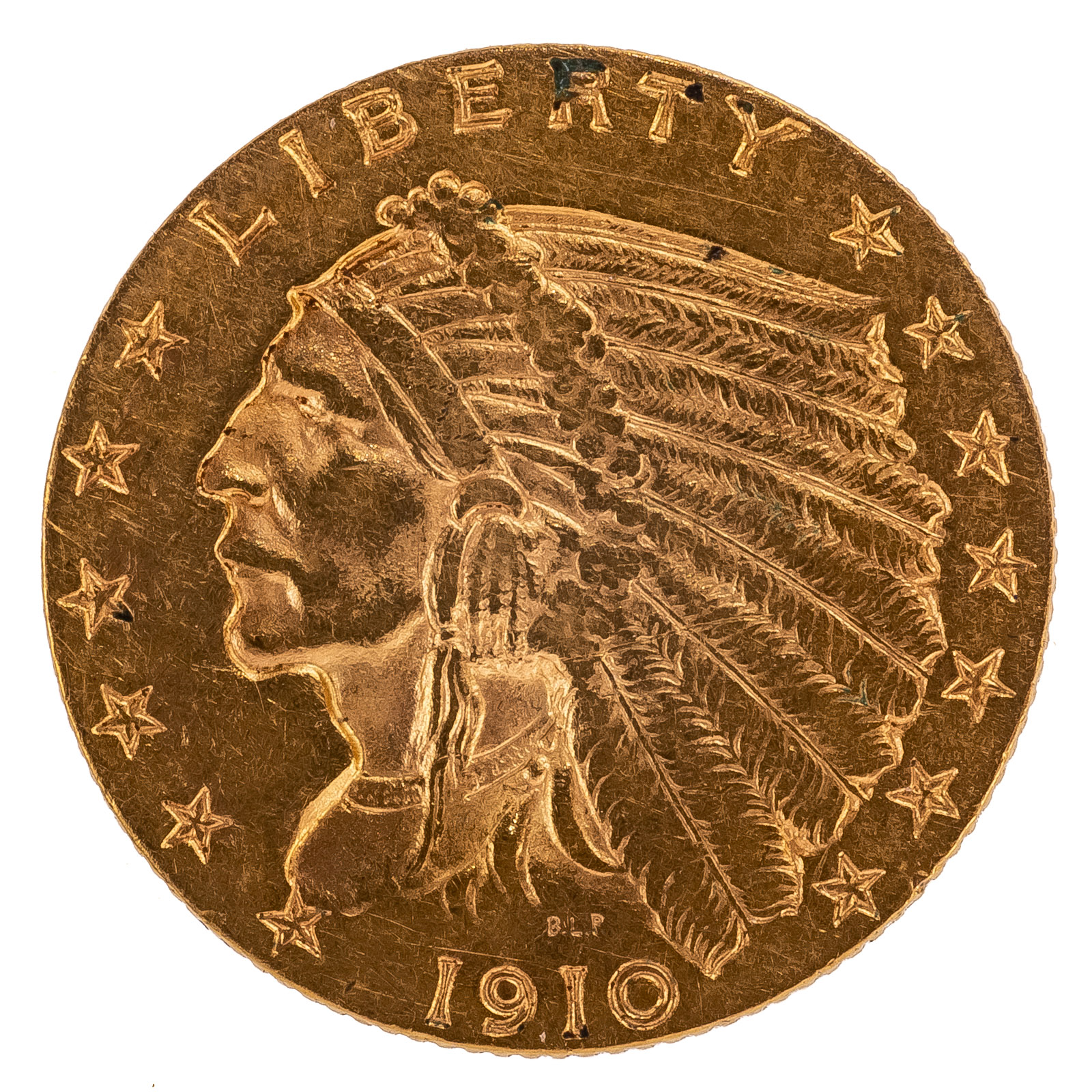 Appraisal: INDIAN QUARTER EAGLE XF