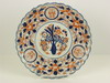 Appraisal: CHARGER - Early th C Imari charger with scalloped edge