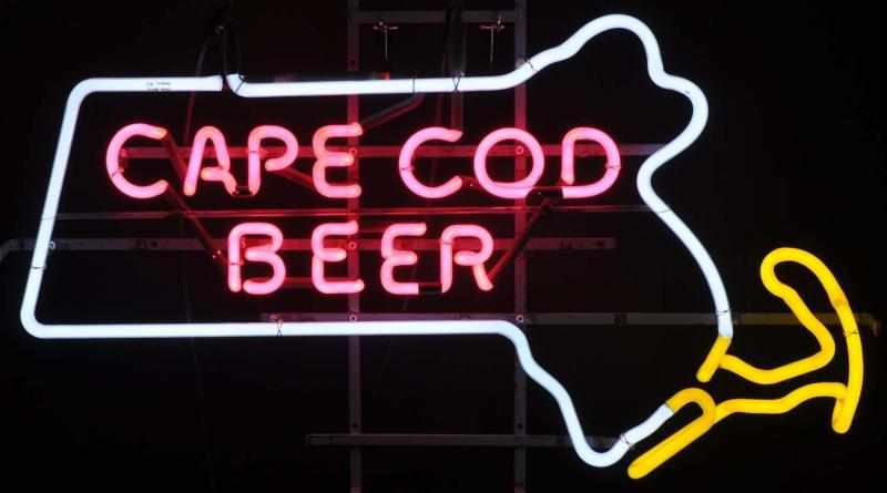 Appraisal: Cape Cod Neon Sign Description s Pink white and yellow