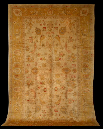 Appraisal: Angora Oushak Carpet ' x '