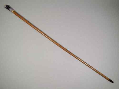 Appraisal: A Victorian lady's malacca walking cane by Brigg London with