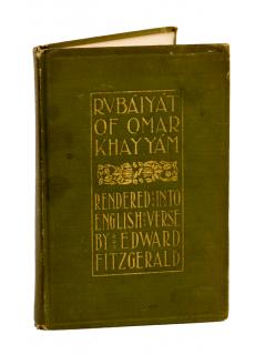 Appraisal: RUBAIYAT OF OMAR KHAYYAM' RENDERED INTO ENGLISH VERSE BY EDWARD