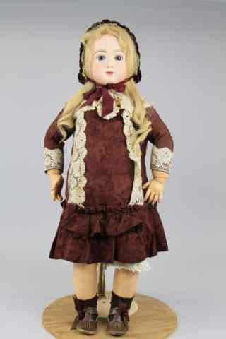 Appraisal: EXCEPTIONAL LARGE JUMEAU BEBE Seldom found large doll with head