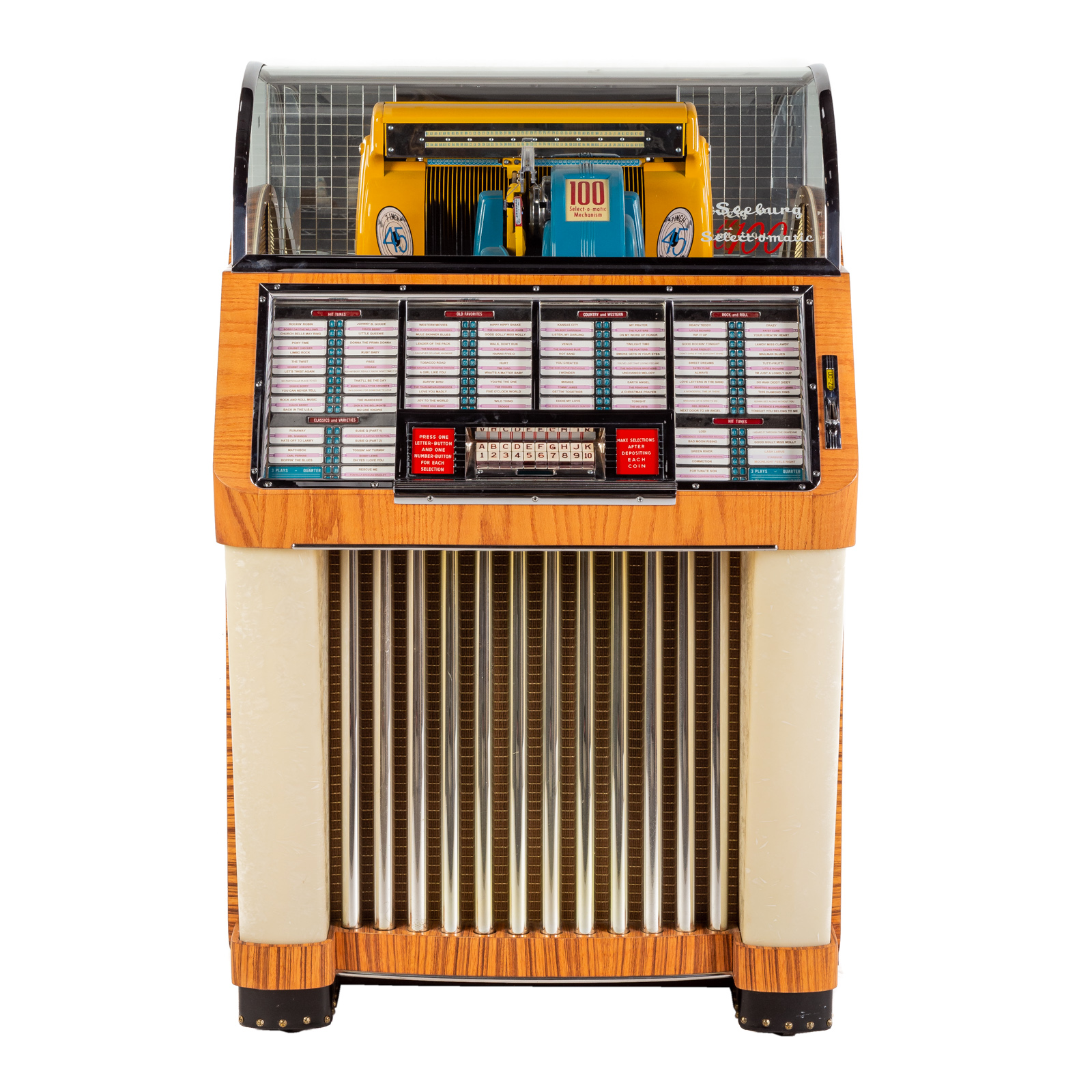 Appraisal: SEABURG SELECTOMTIC JUKEBOX Circa s plays rpm records professionally restored