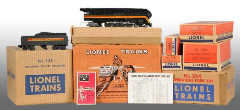 Appraisal: Lionel No WS Freight Train Set Description Post-war Includes original