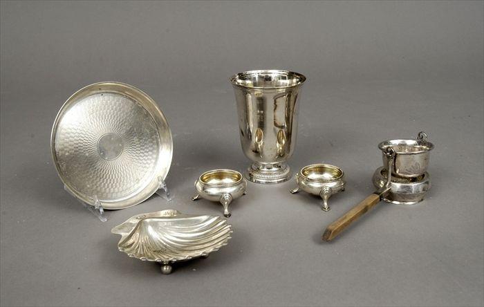 Appraisal: Six English and Continental Silver Articles Including a French cup