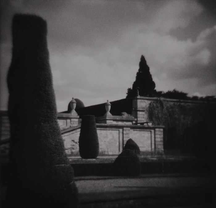 Appraisal: SALLY GALL b BLENHEIM Black and white photogravure x in