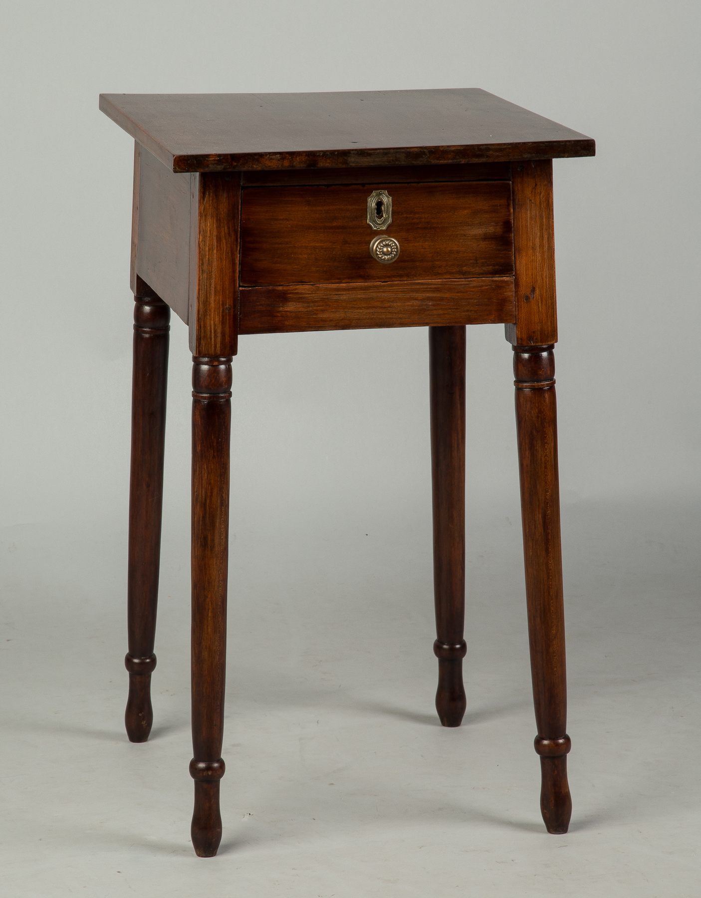 Appraisal: Pennsylvania Sheraton Cherry Splay Leg Table Early th century