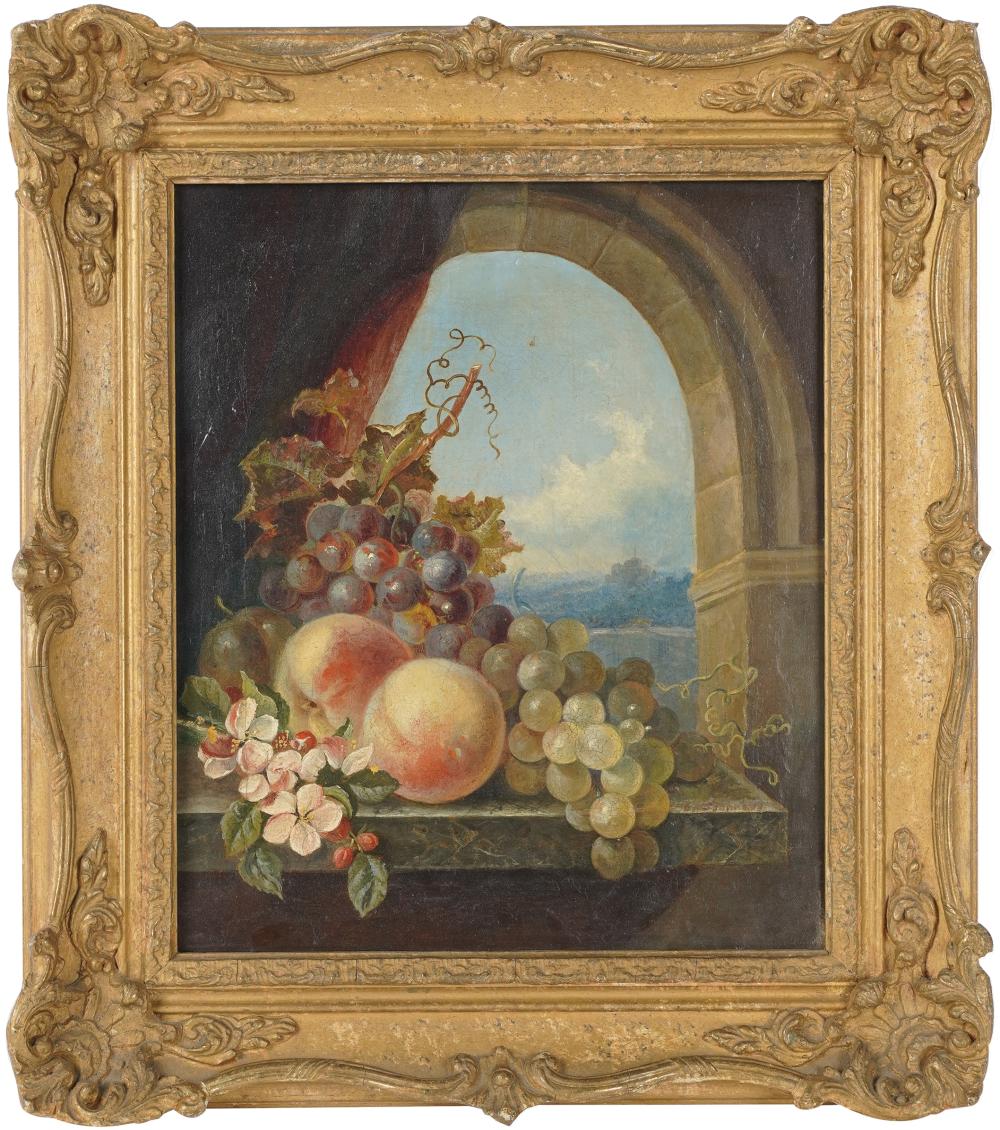 Appraisal: ELOISE H STANNARD C - STILL LIFE IN WINDOWoil on