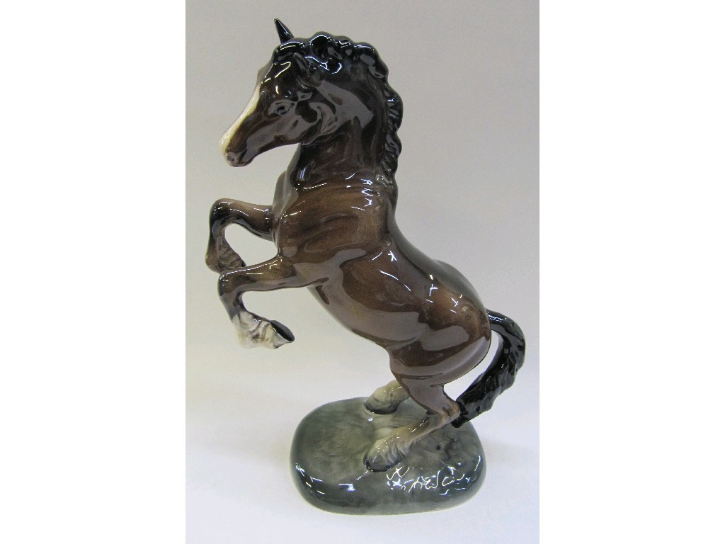 Appraisal: Beswick figure of a Welsh cob rearing no