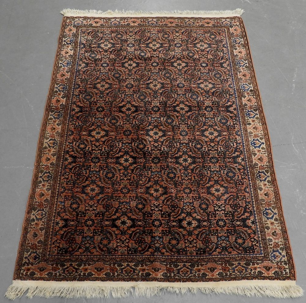 Appraisal: Middle Eastern Persian Carpet Rug Persia Early th Century Light