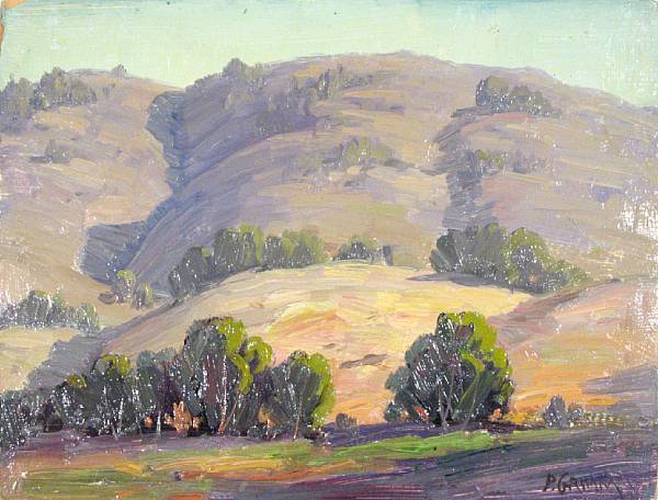 Appraisal: Paul Grimm American - Desert Hills signed 'P Grimm' lower