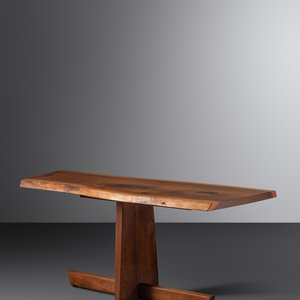 Appraisal: Mira Nakashima American b Console Table walnut signed H x