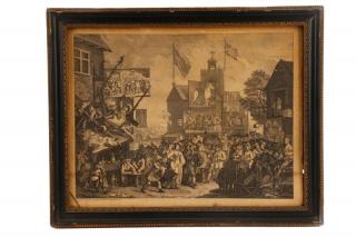 Appraisal: William Hogarth Southwark Fair c William Hogarth British - Southwark