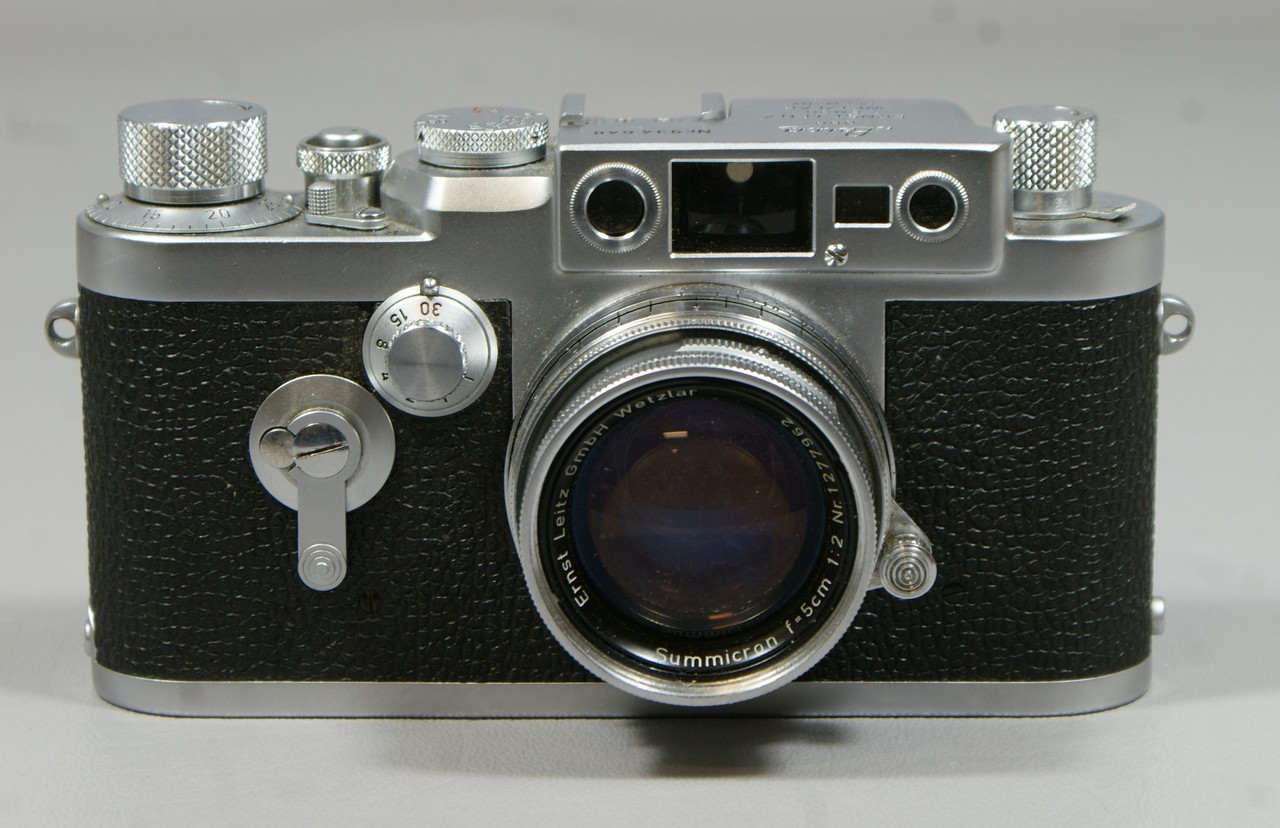 Appraisal: Leica III-G mm viewfinder camera SN c F mm Leitz