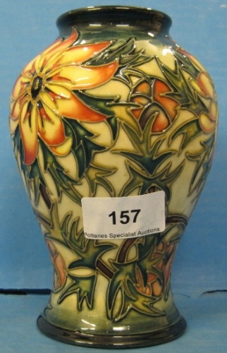 Appraisal: Moorcroft Vase decorated in the Spike design signed J Moorcroft