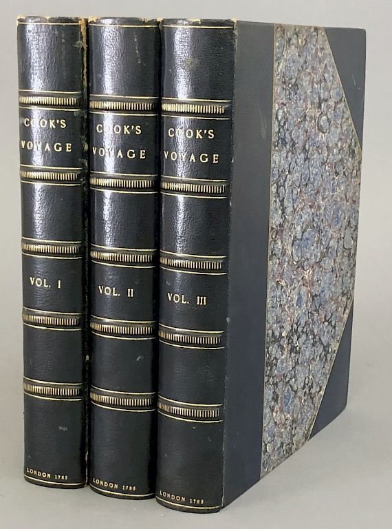 Appraisal: Cook's Voyages in Three Volumes Cook's Voyages three volumes half