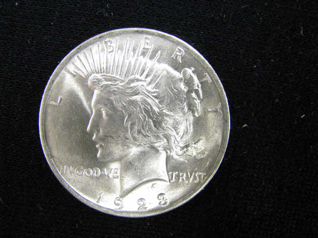 Appraisal: Peace Silver Dollar uncirculated