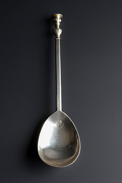 Appraisal: A SILVER SEAL TOP SPOON c - by Robert Coker