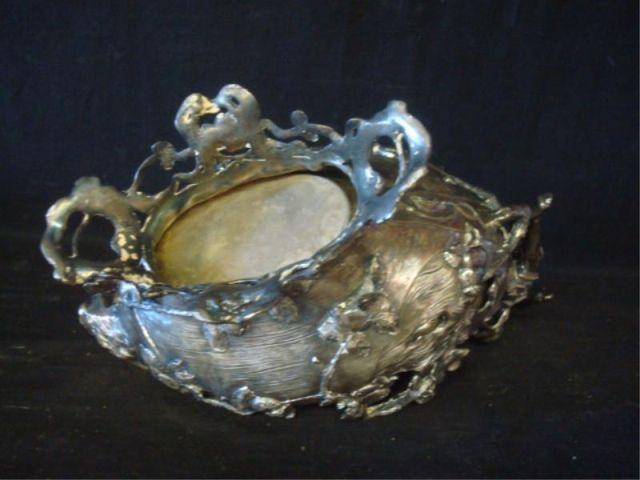 Appraisal: Art Nouveau Silverplate Centerpiece From a Larchmont home Dimensions x