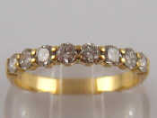 Appraisal: A French hallmarked marks rubbed carat gold diamond ring estimated