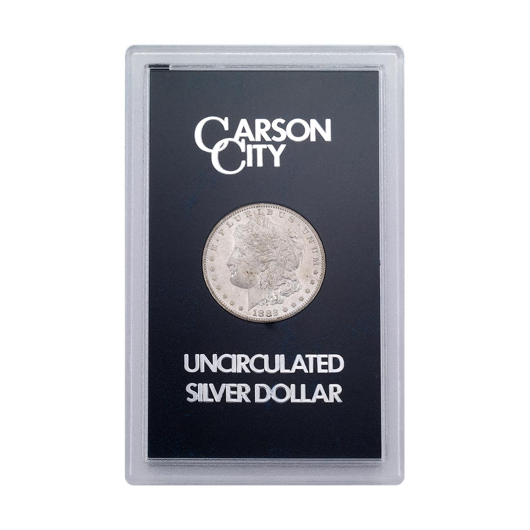 Appraisal: Carson City Dollars Twelve Circulated to Brilliant Uncirculated coins each