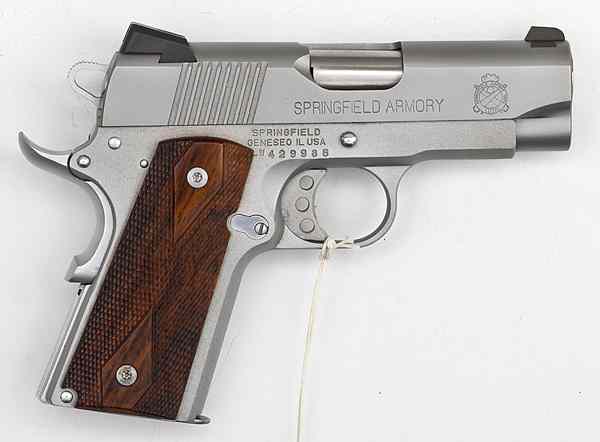 Appraisal: Springfield Armory Ultra Compact Semi-Auto Pistol mm cal '' barrel