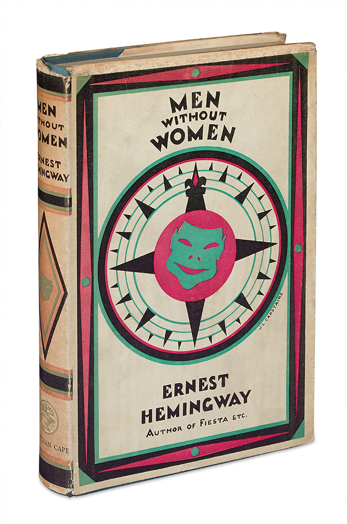 Appraisal: HEMINGWAY ERNEST Men Without Women vo publisher's blue cloth dampstain