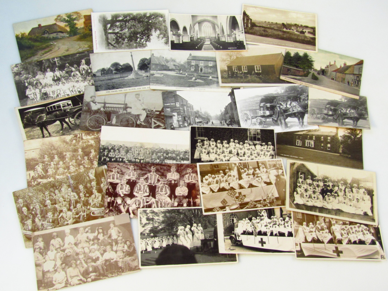 Appraisal: Various early thC and later postcards all Alford related to