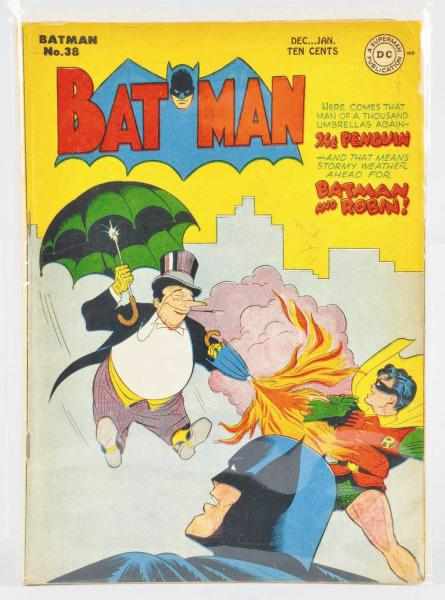 Appraisal: Batman Comic No This issue of Batman has very good