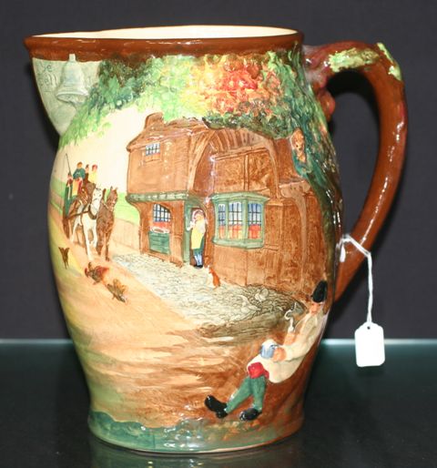 Appraisal: A Royal Doulton 'The Regency Coach Jug' edition of together