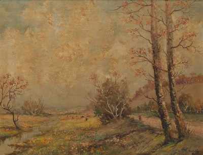 Appraisal: T C Duncan American act Early th Century Pleasant Valley