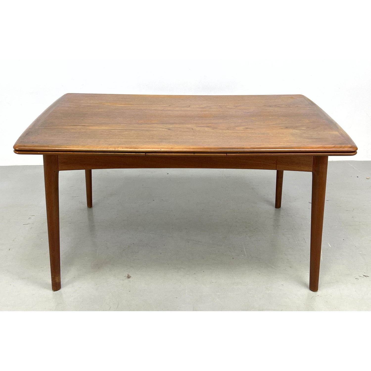 Appraisal: Danish Teak Modern Refractory Dining Table Pull Out Leaves ELSTEDS