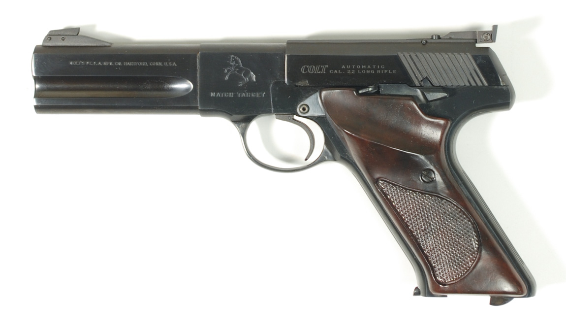 Appraisal: COLT WOODSMAN MATCH TARGET SEMI AUTOMATIC PISTOL lr caliber barrel