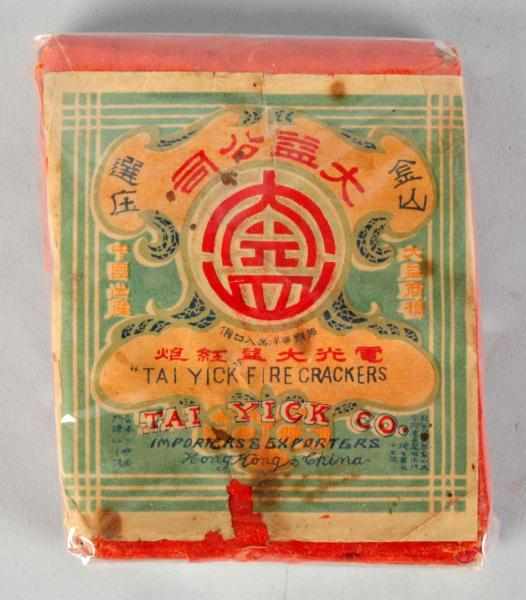 Appraisal: Tai Yick Firecrackers Class Manufactured by Tai Yick Company Condition