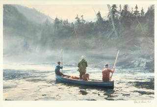 Appraisal: Ogden M Pleissner Blue Boat on the St Anne signed