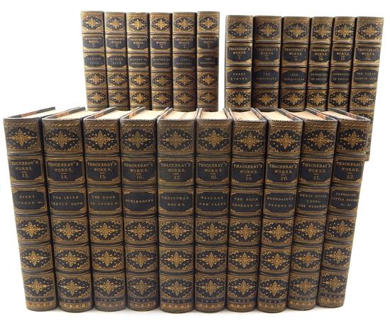 Appraisal: BOOKS twenty two volumes total collection of works by William