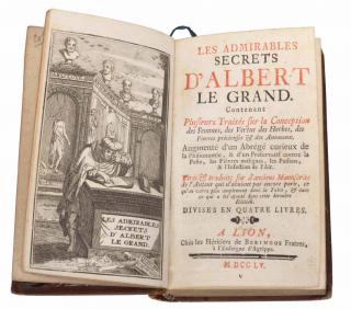 Appraisal: Albertus Magnus Les Admirables Secrets D Albert Le Grand Lyon