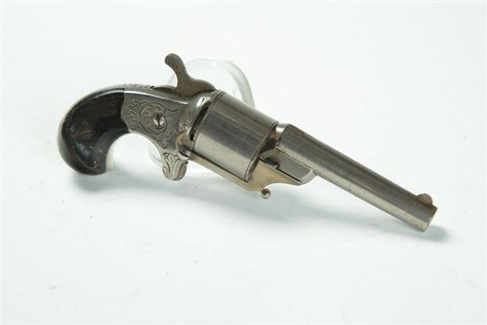 Appraisal: NATIONAL ARMS REVOLVER Teat-fire six-shot caliber - '' round barrel