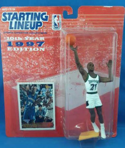 Appraisal: Starting Lineup Kevin Garnett Action Figure Minnesota Timberwolves - Sealed