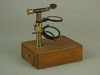 Appraisal: MAGNIFYER - EARLY TH C MONOCULAR MECHANICALLY MOUNTED MAGNIFYER MOUNTED